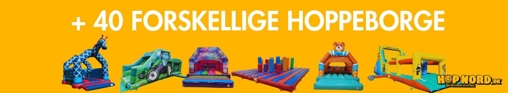 Stort udvalg af Hoppeborge